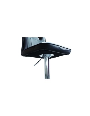 ΚΑΡΕΚΛΑ ΠΑΓΚΟΥ BLACK OFFICE STOOL ΜΑΥΡΗ ΟΙΚΟΛΟΓΙΚΟ ΔΕΡΜΑ 360ΜΟΙΡΩΝ & ΡΥΘΜΙΖΟΜΕΝΟ ΥΨΟΣ 98-118cm SIMONI RACING - 1 TEM.