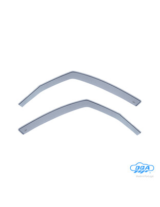 ΖΕΥΓΑΡΙ ΜΠΡΟΣΤΙΝΟΙ ΑΝΕΜΟΘΡΑΥΣΤΕΣ ΓΙΑ SUZUKI SX4 2008-2009 5D / FIAT SEDICI 5D 2007+ ΑΠΟ ΕΥΚΑΜΠΤΟ ΧΥΤΟ ΑΚΡΥΛΙΚΟ ΓΥΑΛΙ DGA - 2 ΤΕΜ.