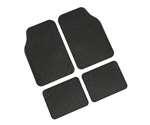 ΠΑΤΑΚΙΑ ΛΑΣΤΙΧΟ DRENA GOMMA 4 UNIVERSAL ΜΑΥΡΑ 43,5x66cm+44,5x33,5cm LAMPA - 4 ΤΕΜ