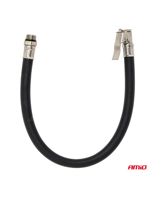 Amio – Σωλήνας Φουσκώματος Ελαστικού 1/4" 40cm με Standard Άκρα για Σταθερή Σύνδεση & Εύκολη Χρήση – 1 Τεμ. (04503/AM)