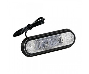 ΦΩΣ ΟΓΚΟΥ 3LED ΠΟΡΤΟΚΑΛΙ SMD 12/24V 85mm LAMPA - 20ΤΕΜ.