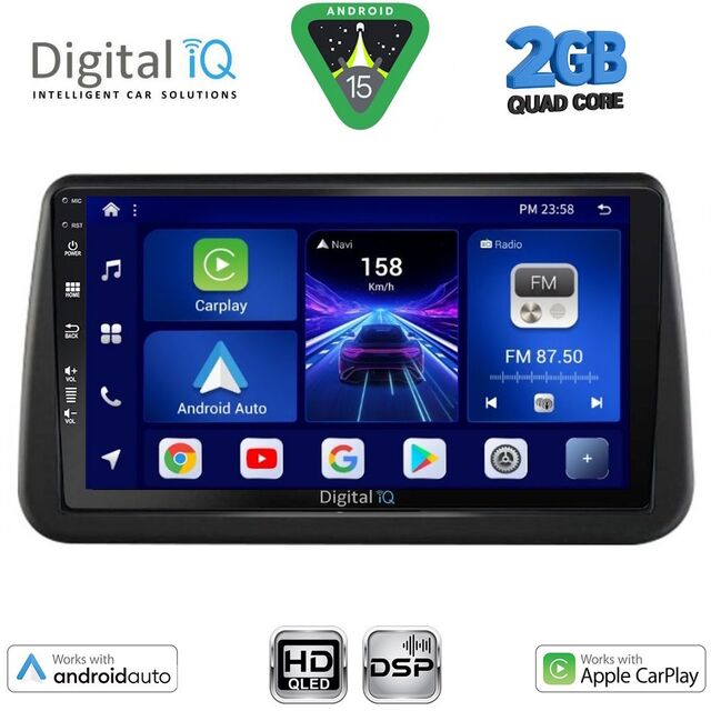 DIGITAL IQ BXC 3494_CPAA (9inc) MULTIMEDIA TABLET for OPEL MERIVA mod. 2010-2017
