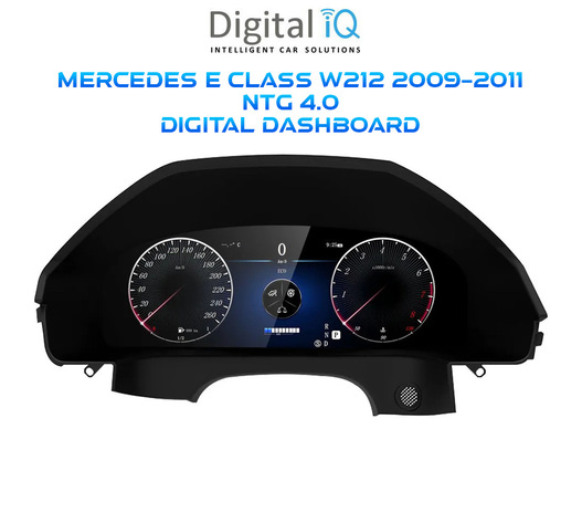 DIGITAL IQ DDD 991_DC (12.3in) DIGITAL CLUSTER for MERCEDES E CLASS (W212) mod. 2009-2011 with NTG 4.0