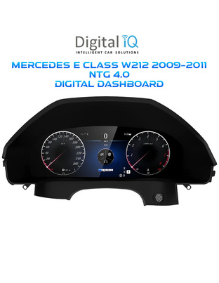 DIGITAL IQ DDD 991_DC (12.3in) DIGITAL CLUSTER for MERCEDES E CLASS (W212) mod. 2009-2011 with NTG 4.0