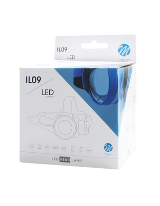 ΦΑΚΟΣ ΚΕΦΑΛΗΣ ΕΡΓΑΣΙΑΣ 800lm 1 CREE LED 3 ΛΕΙΤΟΥΡΓΙΩΝ ΜΕ ΛΕΥΚΟ ΦΩΤΙΣΜΟ (60x65x75mm)  M-TECH