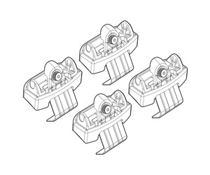 ΑΚΡΑ ΓΙΑ ΜΠΑΡΕΣ NORDRIVE ΓΙΑ RENAULT ESPACE 05/15+  KIT