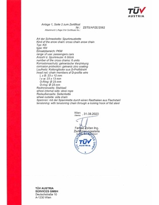Amio - Αλυσίδες Χιονιού 12mm KN-120 για Αξιόπιστη Κίνηση σε Χιονισμένους & Παγωμένους Δρόμους με Ανθεκτική Κατασκευή και Σταθερό Έλεγχο Οχήματος - 1 Σετ (02117/AM)