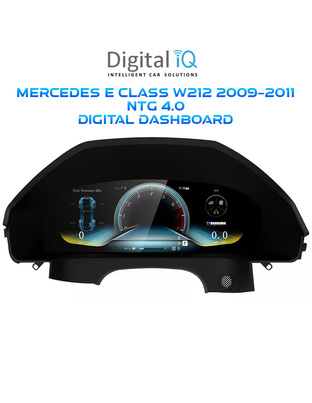 DIGITAL IQ DDD 991_DC (12.3in) DIGITAL CLUSTER for MERCEDES E CLASS (W212) mod. 2009-2011 with NTG 4.0