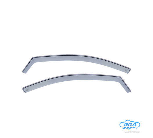 ΖΕΥΓΑΡΙ ΜΠΡΟΣΤΙΝΟΙ ΑΝΕΜΟΘΡΑΥΣΤΕΣ ΓΙΑ TOYOTA AURIS 5D 2012-2019 / AURIS TOURING SPORTS 2013-2019 ΑΠΟ ΕΥΚΑΜΠΤΟ ΧΥΤΟ ΑΚΡΥΛΙΚΟ ΓΥΑΛΙ DGA - 2 ΤΕΜ.