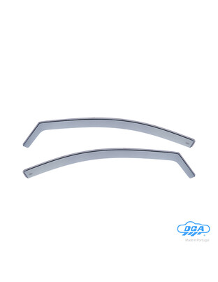 ΖΕΥΓΑΡΙ ΜΠΡΟΣΤΙΝΟΙ ΑΝΕΜΟΘΡΑΥΣΤΕΣ ΓΙΑ TOYOTA AURIS 5D 2012-2019 / AURIS TOURING SPORTS 2013-2019 ΑΠΟ ΕΥΚΑΜΠΤΟ ΧΥΤΟ ΑΚΡΥΛΙΚΟ ΓΥΑΛΙ DGA - 2 ΤΕΜ.