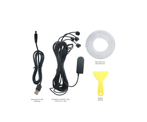 ΤΑΙΝΙΑ ΕΣΩΤΕΡΙΚΟΥ ΦΩΤΙΣΜΟΥ RGB ATMOSPHERE LED 5  500cm 12V ΜΕ USB ΓΙΑ ΣΥΝΔΕΣΗ ANDROID & iOS SIMONI RACING  - 1 τεμ.