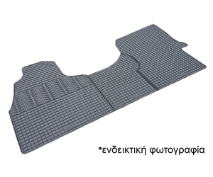 Cik - ΠΑΤΑΚΙΑ ΑΥΤΟΚΙΝΗΤΟΥ ΑΠΟ ΛΑΣΤΙΧΟ ΓΙΑ HYUNDAI H-350 2015-2022 ΣΕ ΜΑΥΡΟ ΧΡΩΜΑ ΜΕ ΚΟΥΜΠΩΜΑΤΑ - 3 ΤΕΜ. (RM.HY.0013/CK)