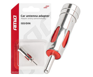 Amio - ΑΝΤΑΠΤΟΡΑΣ ΚΕΡΑΙΑΣ ISO>DIN - 1 τεμ. (03965/AM)