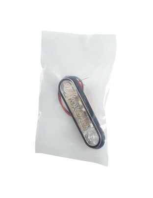 ΦΩΣ ΟΓΚΟΥ 3LED ΠΟΡΤΟΚΑΛΙ SMD 12/24V 85mm LAMPA - 20ΤΕΜ.