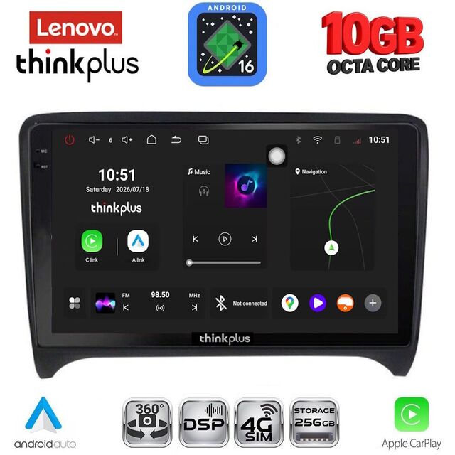 LENOVO LTM 11009_CPA (9inc) MULTIMEDIA TABLET for AUDI TT  mod. 2007-2015