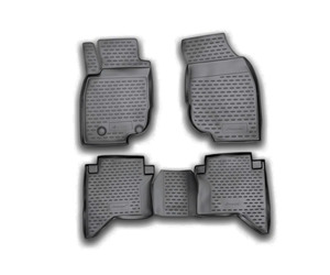ΠΑΤΑΚΙΑ ΣΕ ΣΚΑΦΗ TPE ΛΑΣΤΙΧΟ ΓΙΑ TOYOTA HILUX 4D 2011-2015  ΣΕ ΜΑΥΡΟ ΧΡΩΜΑ NOVLINE - 4 ΤΕΜ.