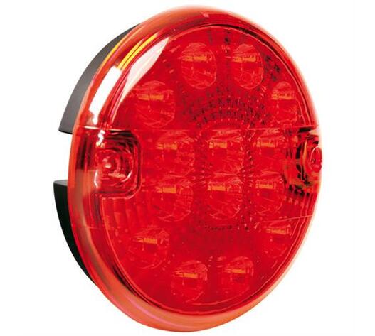 ΦΩΣ ΦΟΡΤΗΓΟΥ ΠΙΣΩ 12/24V 14LED ΚΟΚΚΙΝΟ ΣΤΡΟΓΓΥΛΟ 140mm 1ΤΕΜ.