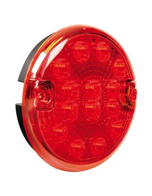 ΦΩΣ ΦΟΡΤΗΓΟΥ ΠΙΣΩ 12/24V 14LED ΚΟΚΚΙΝΟ ΣΤΡΟΓΓΥΛΟ 140mm 1ΤΕΜ.