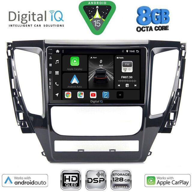 DIGITAL IQ BXF 7447A_CPAA (9inc) MULTIMEDIA TABLET for MITSUBISHI PAJERO mod. 2013-2020