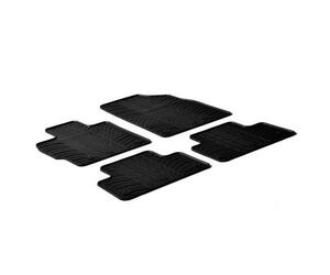 LAMPA - ΠΑΤΑΚΙΑ ΑΥΤΟΚΙΝΗΤΟΥ ΑΠΟ ΛΑΣΤΙΧΟ ΓΙΑ MAZDA CX-5 06/2017+ ΣΕ ΜΑΥΡΟ ΧΡΩΜΑ ME ΚΟΥΜΠΩΜΑΤΑ - 4 ΤΕΜ.