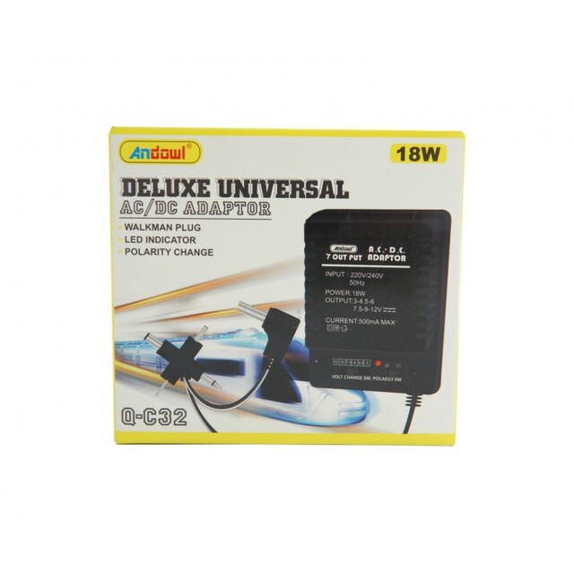 AC/DC ADAPTOR ΑΝΑΠΤΟΡΑΣ 18W ANDOWL Q-C32