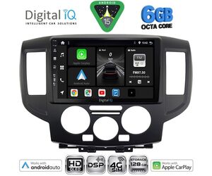 DIGITAL IQ BXF 17458BL_CPAA (9inc) MULTIMEDIA TABLET for NISSAN NV 200 mod. 2009-2020 (BLACK)