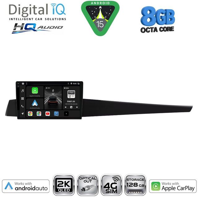 DIGITAL IQ BXK 20552_CPAA (10inc) MULTIMEDIA TABLET for RENAULT LAGUNA mod. 2007-2015
