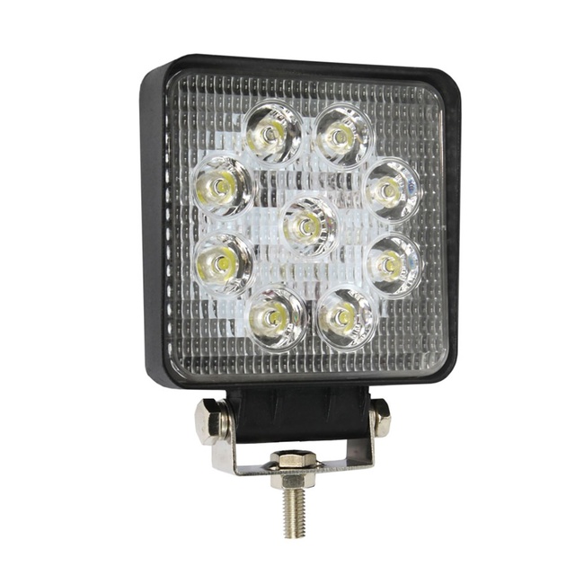 Amio – Προβολέας Εργασίας LED AWL03 9-60V 27W 6000K 2200lm 9 LED Spot για Ισχυρό Φωτισμό σε Καθημερινή Χρήση – 1 Τεμ. (01614/AM)