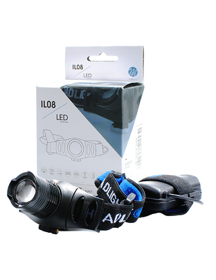 ΦΑΚΟΣ ΚΕΦΑΛΗΣ ΕΡΓΑΣΙΑΣ 150 lm 1 CREE LED ΛΕΥΚΟΥ ΦΩΤΙΣΜΟΥ ΚΑΙ ΜΕ 3 ΛΕΙΤΟΥΡΓΙΕΣ (50 x 40 x 75 mm) M-TECH