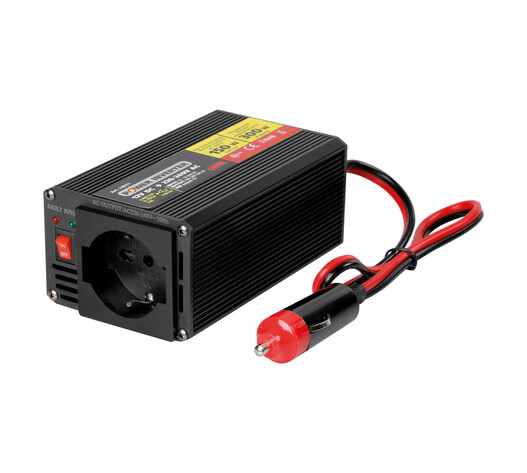 POWER INVERTER 150 ΜΕΤΑΤΡΟΠΕΑΣ 12V > 220V MAX POWER 150W - PEAK POWER 300W