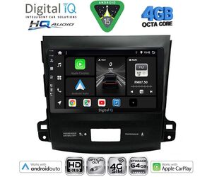 DIGITAL IQ BXK 19442_CPAA (9inc) MULTIMEDIA TABLET for CITROEN C-CROSSER | MITSUBISHI OUTLANDER | PEUGEOT 4007  mod. 2006-2012
