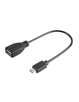 ΚΑΛΩΔΙΟ ΑΝΤΑΠΤΟΡΑΣ ΣΥΝΔΕΣΗΣ USB/USB TYPE-C (20 cm)