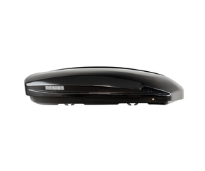 Menabo - Μπαγκαζιέρα Οροφής Satellite 550 Duo Black Crab με Δαγκάνες σε Μαύρο Γυαλιστερό Χρώμα από ABS Πλαστικό με Διαστάσεις 198x94x36 cm - 1 Τεμ. (16930/MB)