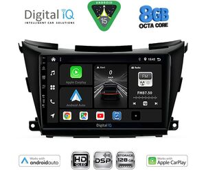 DIGITAL IQ BXF 18462B_CPAA (9inc) MULTIMEDIA TABLET for NISSAN MURANO mod. 2017-2025