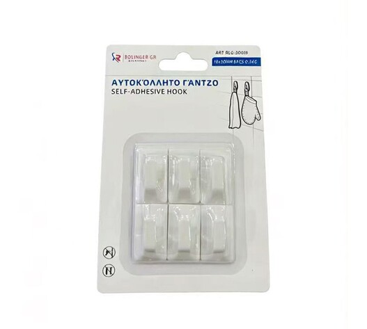 ΑΥΤΟΚΟΛΛΗΤΑ ΓΑΝΤΖΑΚΙΑ 18*30ΜΜ 6ΤΜΧ 0.5KG RLG-30018