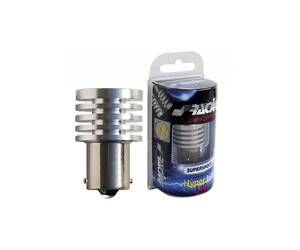 ΛΑΜΠΑΚΙ BAY15d ME 3 MICROLED ΛΕΥΚΟ SIMONI RACING - 1TΕΜ.