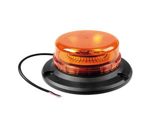 ΦΑΡΟΣ RL-6 12V/24V 45LED ΒΙΔΩΤΟΣ ΠΟΡΤΟΚΑΛΙ ΣΤΡΟΓΓΥΛΟΣ 150x58mm