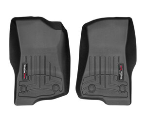 ΠΑΤΑΚΙΑ  ΓΙΑ JEEP WRANGLER 2018+/ JEEP GLADIATOR 2018+  ΜΠΡΟΣΤΙΝΑ ΜΑΥΡΑ 2ΤΕΜ WEATHERTECH