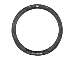 Κάλυμμα τιμονιού δερματίνη/look carbon 38cm - Honda