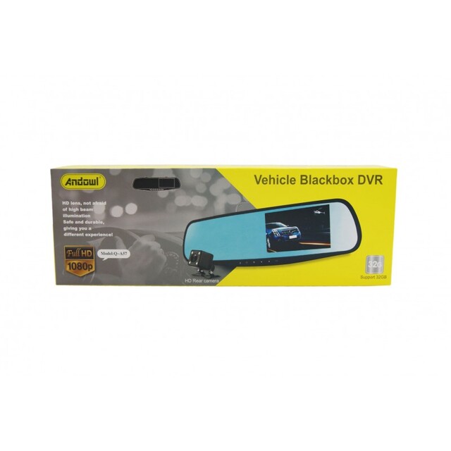 ΚΑΘΡΕΦΤΗΣ ΑΥΤΟΚΙΝΗΤΟΥ VEHICLE BLACKBOX DVR ANDOWL AN-Q-A57
