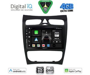 DIGITAL IQ BXF 16406_CPAA (9inc) MULTIMEDIA TABLET for MERCEDES CLK (W209) mod. 2000-2004