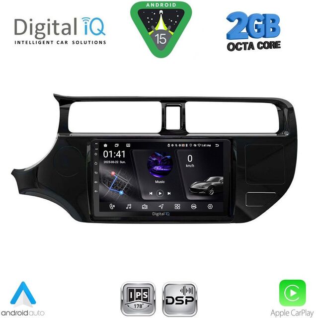 DIGITAL IQ RSF 4314_CPA (9inc) MULTIMEDIA TABLET for KIA RIO mod. 2012-2015