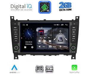 DIGITAL IQ BLE 393_CPA (7" DECK) MULTIMEDIA SYSTEM for MERCEDES C W203 – CLK W209 mod. 2004-2008