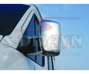 ΚΑΠΑΚΙΑ ΚΑΘΡΕΠΤΗ ΧΡΩΜΙΟΥ ΜΕΤΑΛΛΙΚΑ ΓΙΑ VW VOLT/LT 1998-2006