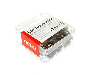 Amio - ΑΣΦΑΛΕΙΕΣ MINI 7.5A - ΚΟΥΤΙ 50 ΤΕΜ. (02218/AM)
