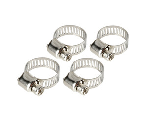 ΚΟΛΙΕΔΕΣ ΣΦΙΓΚΤΗΡΕΣ ΥΨΟΥΣ 8mm & ΔΙΑΜΕΤΡΟΥ 13>19mm ΑΠΟ ΑΝΟΞΕΙΔΩΤΟ ΑΤΣΑΛΙ 4 ΤΕΜ