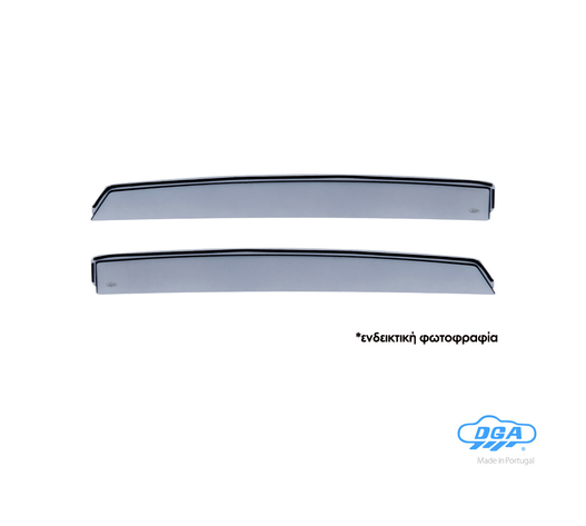 ΖΕΥΓΑΡΙ ΠΙΣΩ ΑΝΕΜΟΘΡΑΥΣΤΕΣ ΓΙΑ PEUGEOT 2008 2019-2023 5D ΑΠΟ ΕΥΚΑΜΠΤΟ ΧΥΤΟ ΑΚΡΥΛΙΚΟ ΓΥΑΛΙ  (CAST ACRYLIC GLASS) DGA - 2 ΤΕΜ.