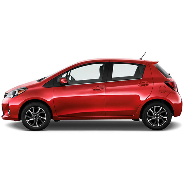 TRIM  ΠΑΡΑΘΥΡΩΝ ΑΥΤΟΚΟΛΛΗΤΑ ΧΡΩΜΙΟΥ 4ΤΕΜ. ΓΙΑ TOYOTA YARIS 5D 2012+