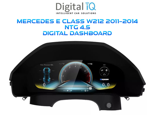 DIGITAL IQ DDD 992_DC (12.3in) DIGITAL CLUSTER for MERCEDES E CLASS (W212) mod. 2011-2014 with NTG 4.5