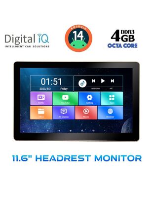 DIGITAL IQ CV6010_HR (11.6” HEADREST MONITOR)